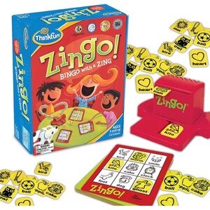 Think! Zingo! Matching Game – Red and Yellow
